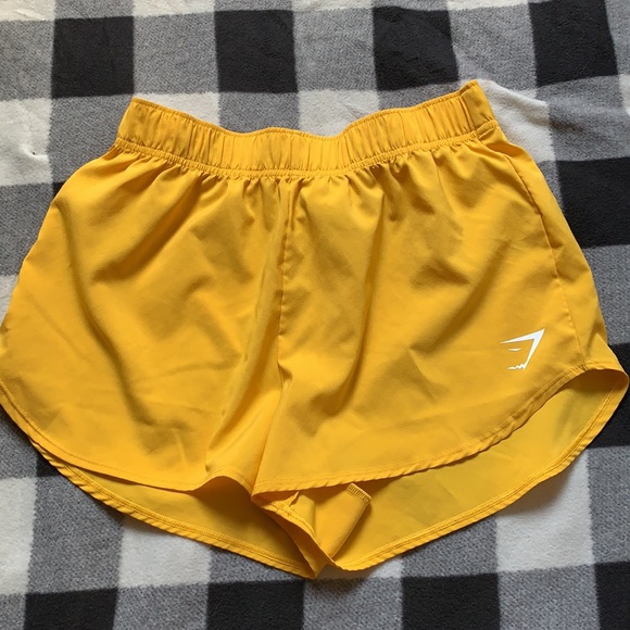 Yellow Gymshark Loose Training Shorts - Picture 3 of 8